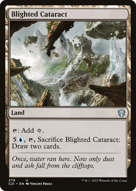 Blighted Cataract (C21-279) - Commander 2021