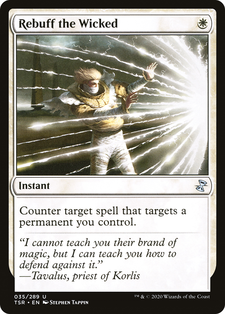 Rebuff the Wicked (TSR-035) - Time Spiral Remastered Foil