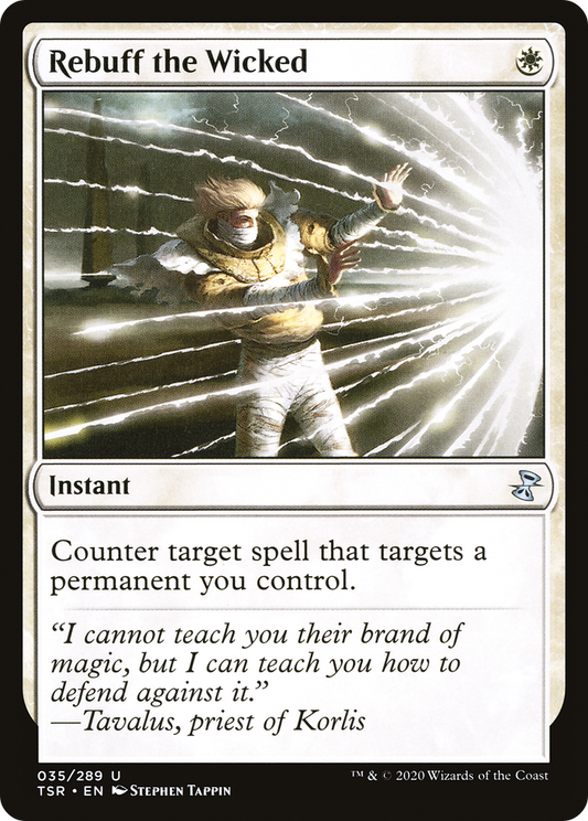 Rebuff the Wicked (TSR-035) - Time Spiral Remastered Foil