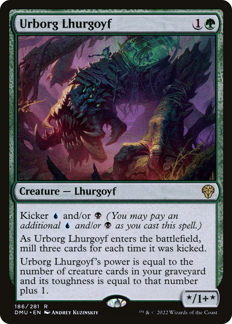 Urborg Lhurgoyf (DMU-186) - Dominaria United