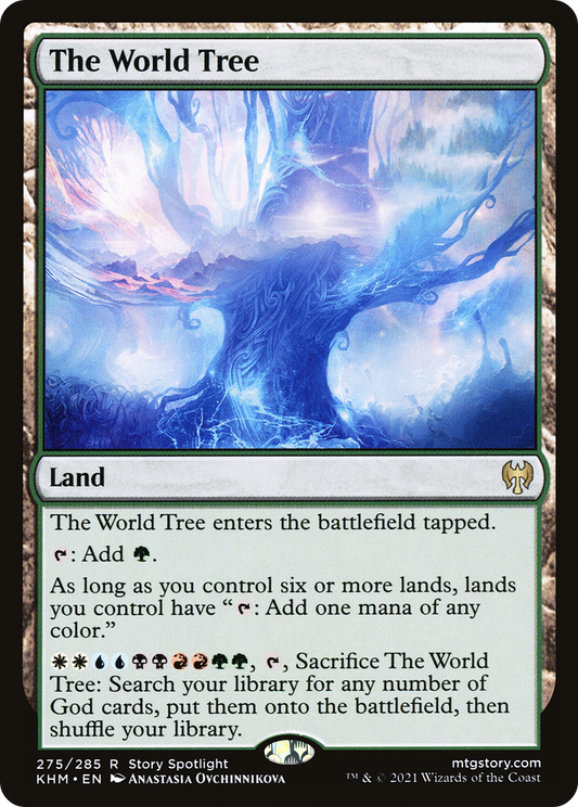 The World Tree (KHM-275) - Kaldheim Foil