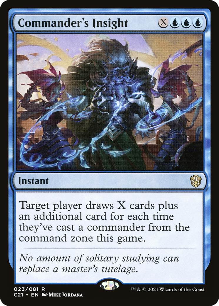 Commander's Insight (C21-023) - Commander 2021