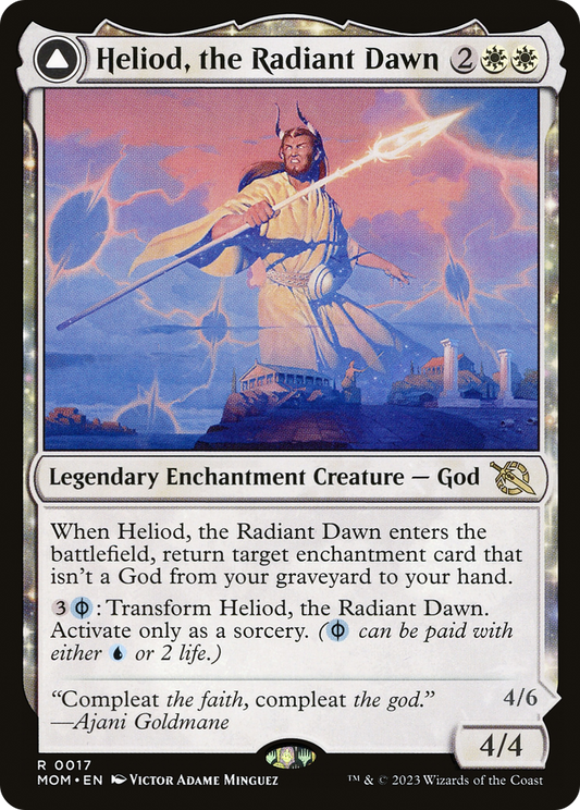 Heliod, the Radiant Dawn (MOM-017) - March of the Machine: (enchantment) Foil