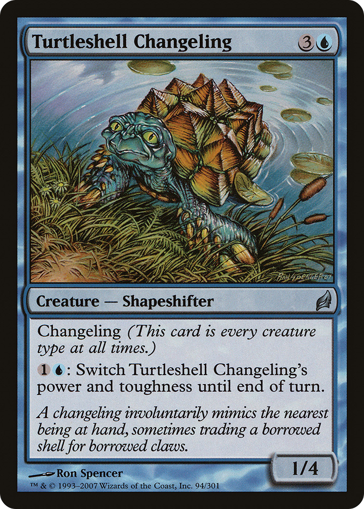 Turtleshell Changeling (LRW-094) - Lorwyn Foil