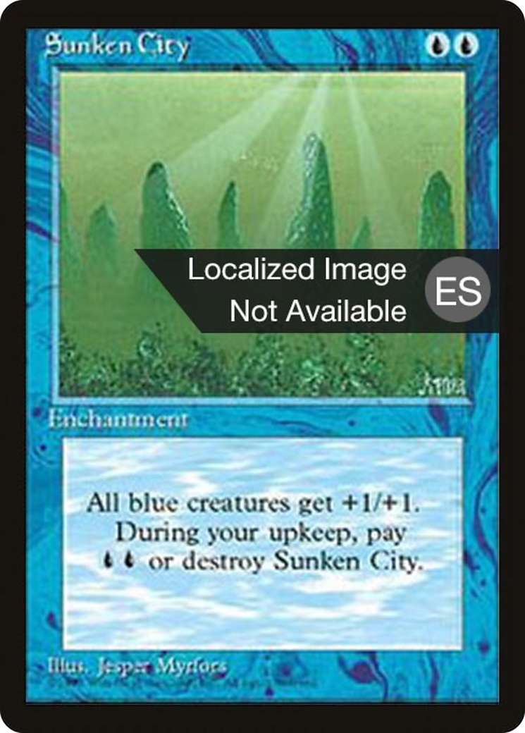 Sunken City (4BB-106) - Fourth Edition Foreign Black Border