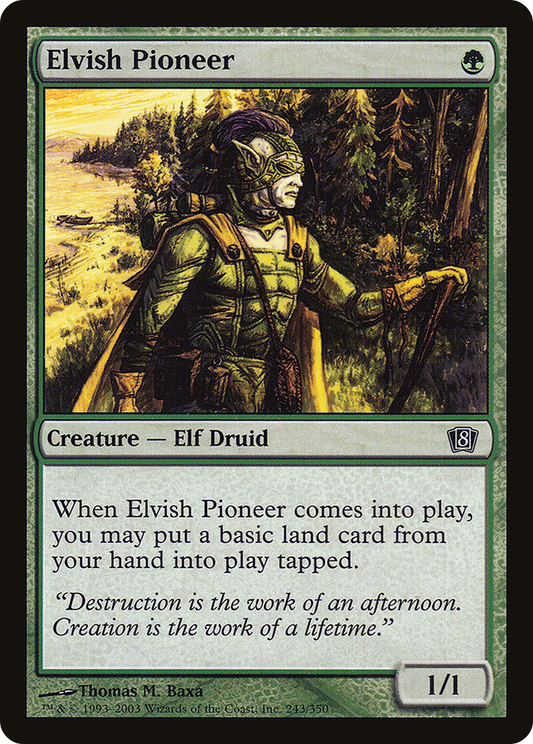 Elvish Pioneer (8ED-243★) - Eighth Edition Foil