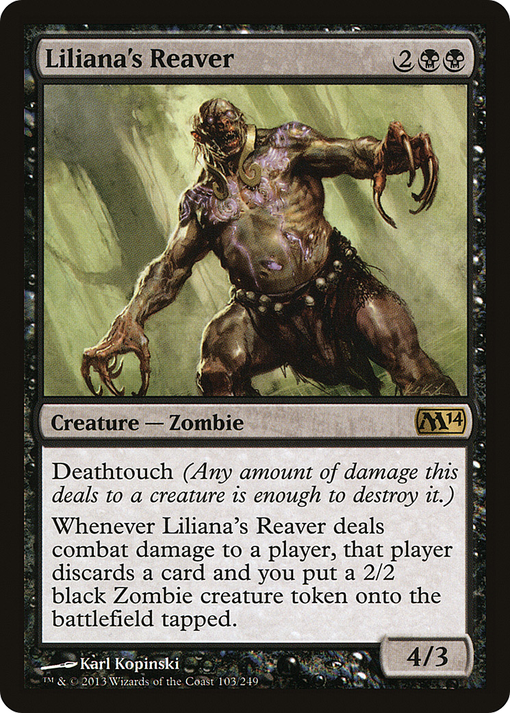 Liliana's Reaver  (M14-103) - Magic 2014
