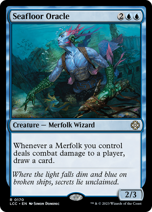 Seafloor Oracle (LCC-170) - The Lost Caverns of Ixalan Commander