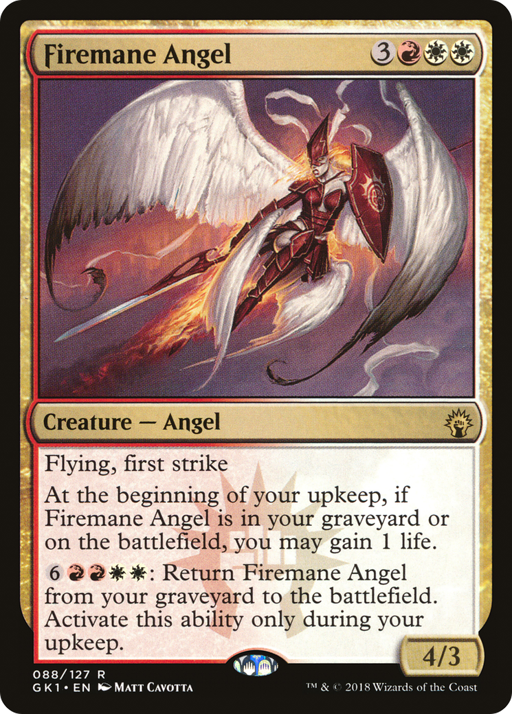 Firemane Angel (GK1-088) - GRN Guild Kit