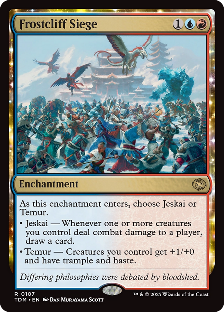 Frostcliff Siege (TDM-187) - Tarkir: Dragonstorm Foil