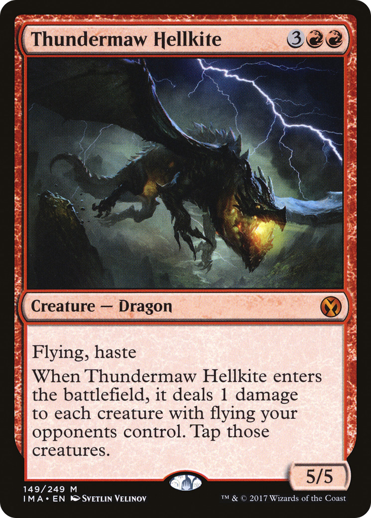 Thundermaw Hellkite (IMA-149) - Iconic Masters