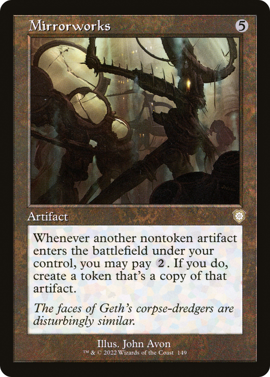 Mirrorworks (Retro Frame) (BRC-149) - The Brothers' War Commander