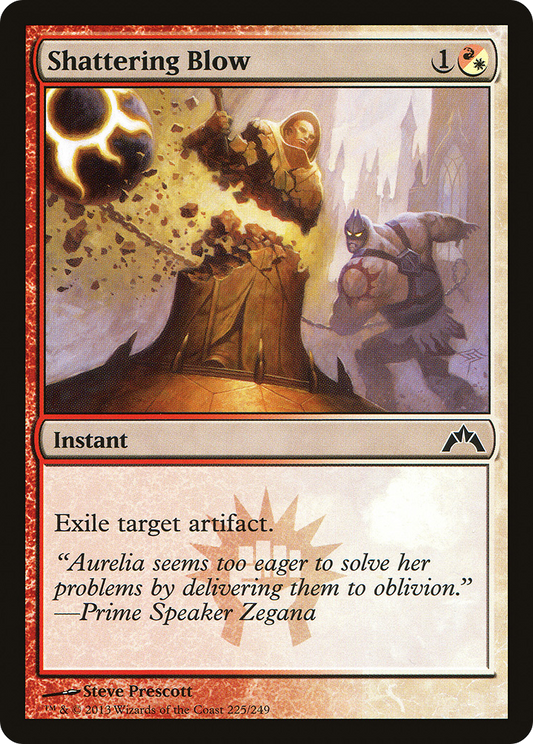 Shattering Blow (GTC-225) - Gatecrash Foil