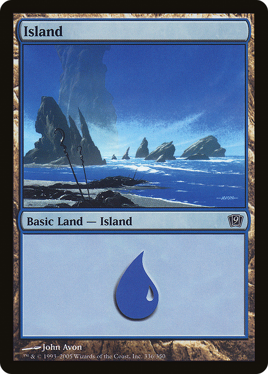 Island (9ED-336★) - Ninth Edition Foil