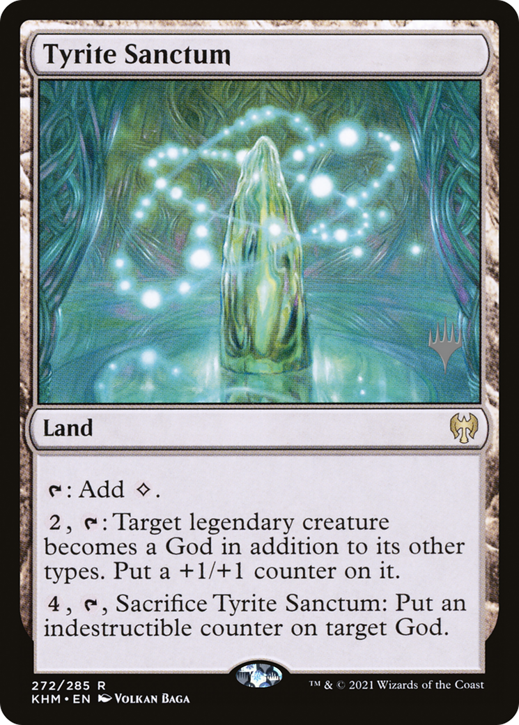 Tyrite Sanctum (PPKHM-272P) - Kaldheim Promos (Promo Pack)