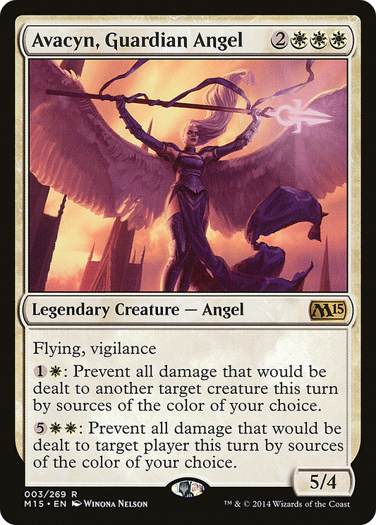 Avacyn, Guardian Angel (M15-003) - Magic 2015 Foil