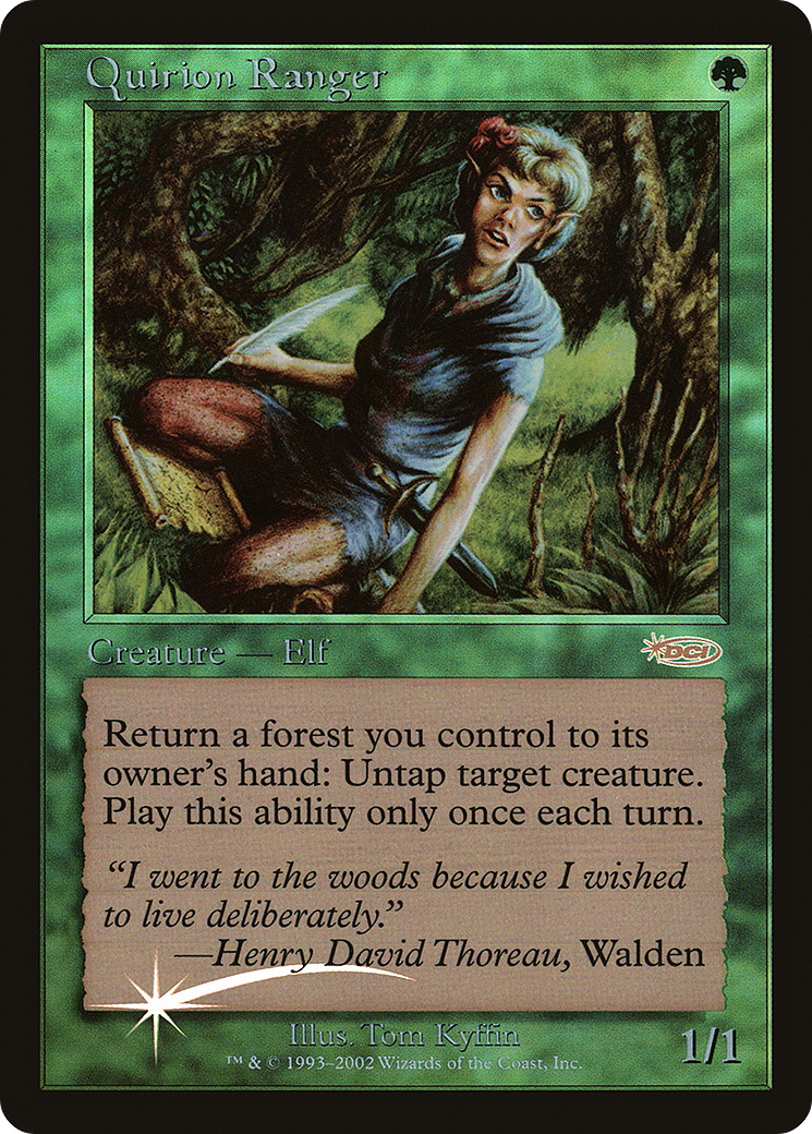 Quirion Ranger (F01-009) - Friday Night Magic 2001 Foil