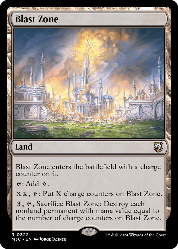Blast Zone (M3C-322) - Modern Horizons 3 Commander