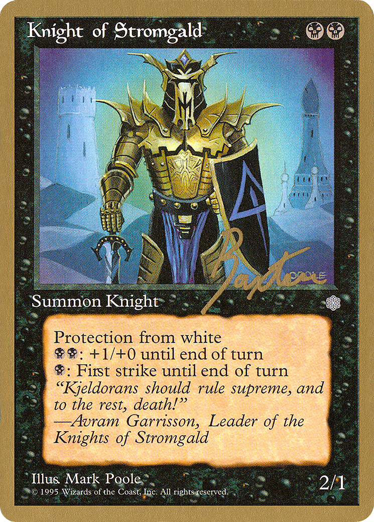 Knight of Stromgald (PTC-GB138) - Pro Tour Collector Set