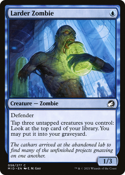 Larder Zombie (MID-058) - Innistrad: Midnight Hunt