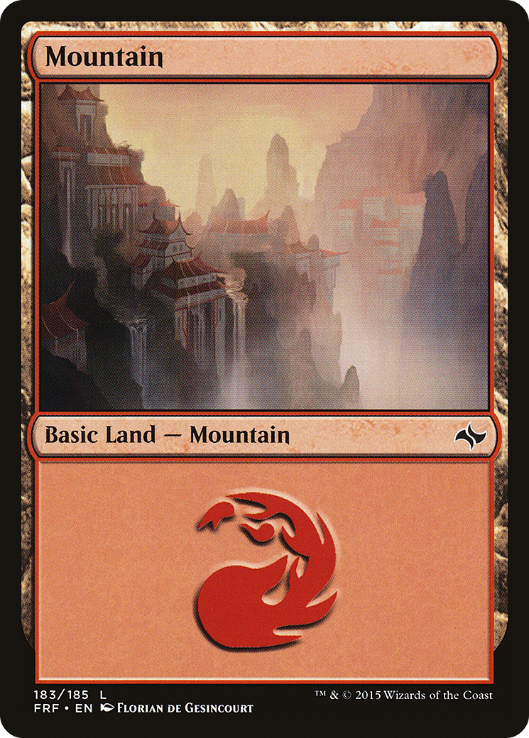 Mountain (FRF-183) - Fate Reforged Foil