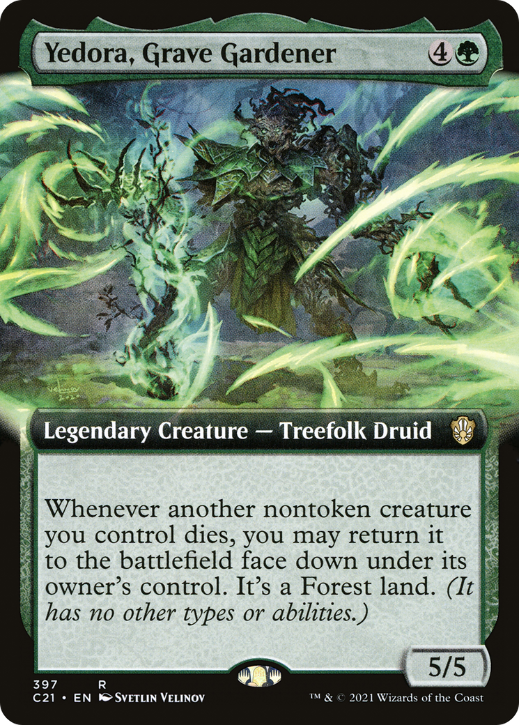 Yedora, Grave Gardener (C21-397) - Commander 2021: (Extended Art)