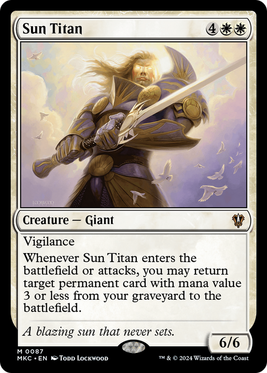 Sun Titan (MKC-087) - Murders at Karlov Manor Commander