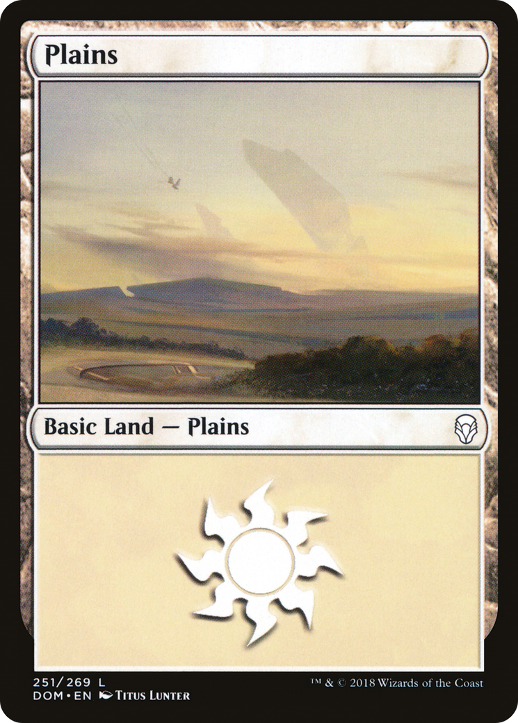 Plains (DOM-251) - Dominaria