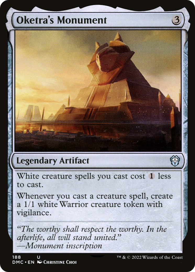 Oketra's Monument (DMC-188) - Dominaria United Commander