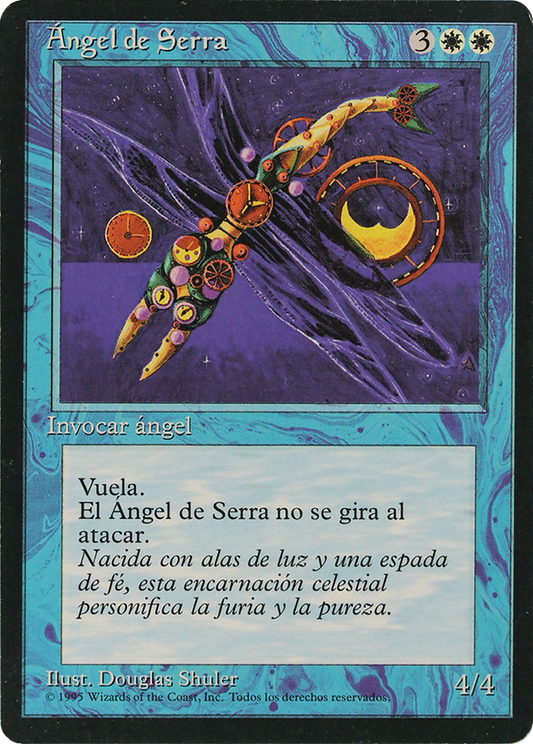 Serra Angel (4BB-050) - Fourth Edition Foreign Black Border