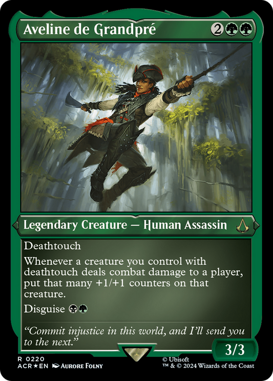 Aveline de Grandpré (ACR-220) - Assassin's Creed Etched Foil