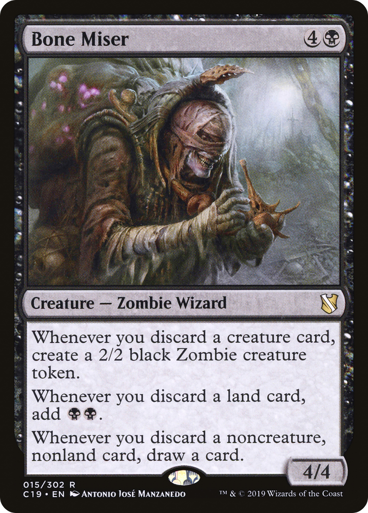 Bone Miser (C19-015) - Commander 2019