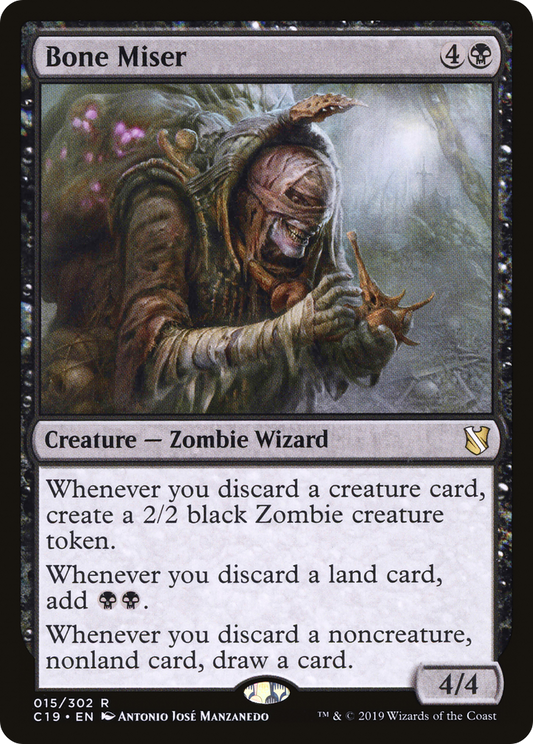 Bone Miser (C19-015) - Commander 2019