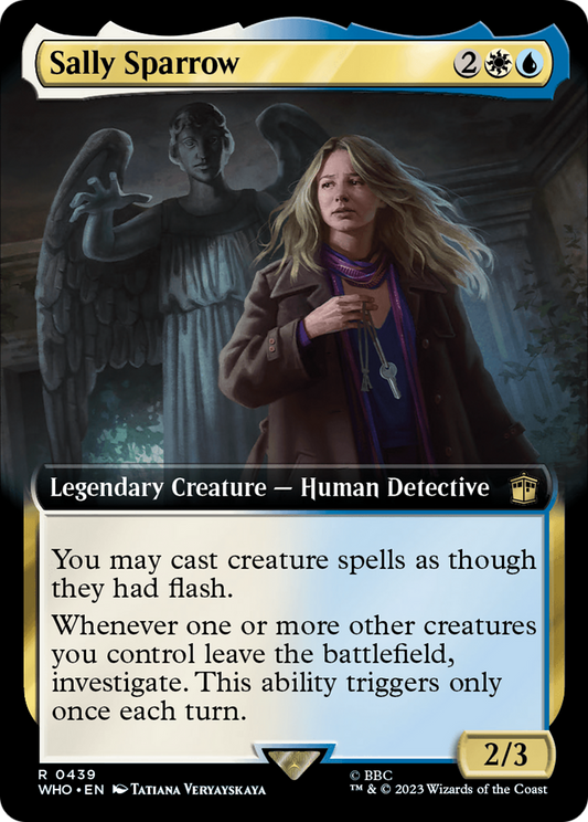 Sally Sparrow (Extended Art) (WHO-439) - Doctor Who: (Extended Art)