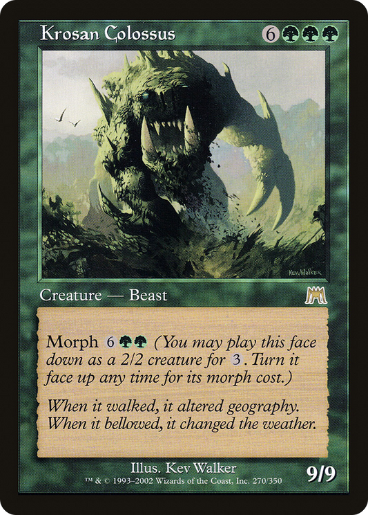 Krosan Colossus (ONS-270) - Onslaught Foil