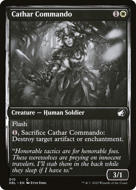 Cathar Commando (DBL-010) - Innistrad: Double Feature