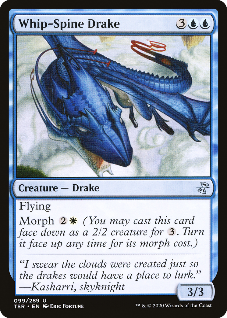 Whip-Spine Drake (TSR-099) - Time Spiral Remastered Foil