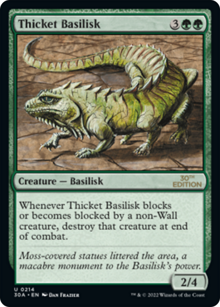 Thicket Basilisk (30A-214) - 30th Anniversary Edition