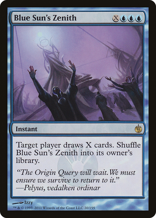 Blue Sun's Zenith (MBS-020) - Mirrodin Besieged