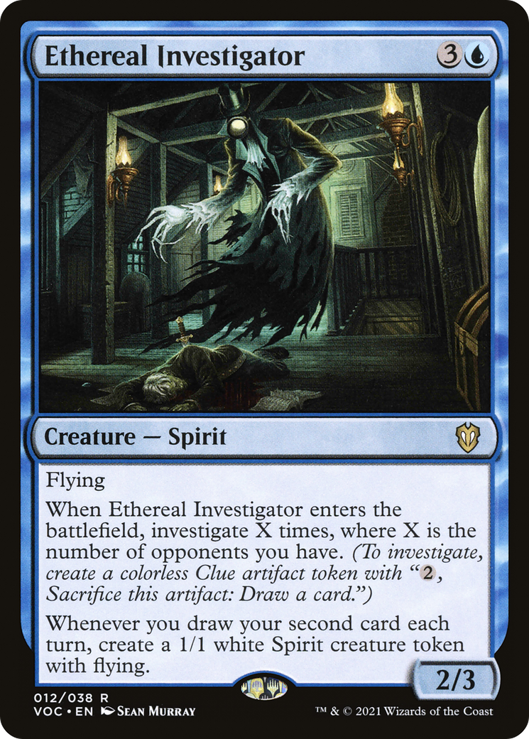 Ethereal Investigator (VOC-012) - Crimson Vow Commander