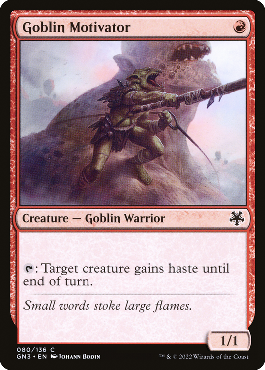 Goblin Motivator (GN3-080) - Game Night: Free-for-All