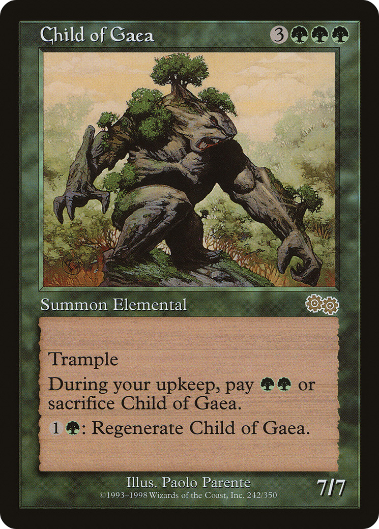 Child of Gaea (USG-242) - Urza's Saga