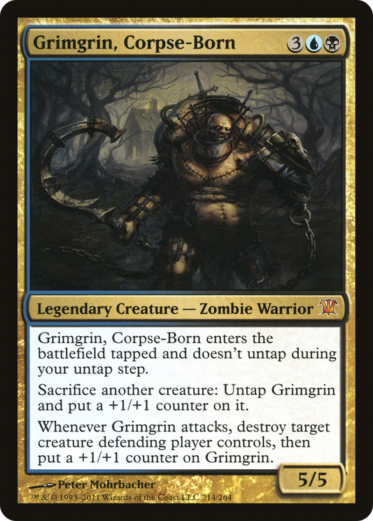 Grimgrin, Corpse-Born (ISD-214) - Innistrad