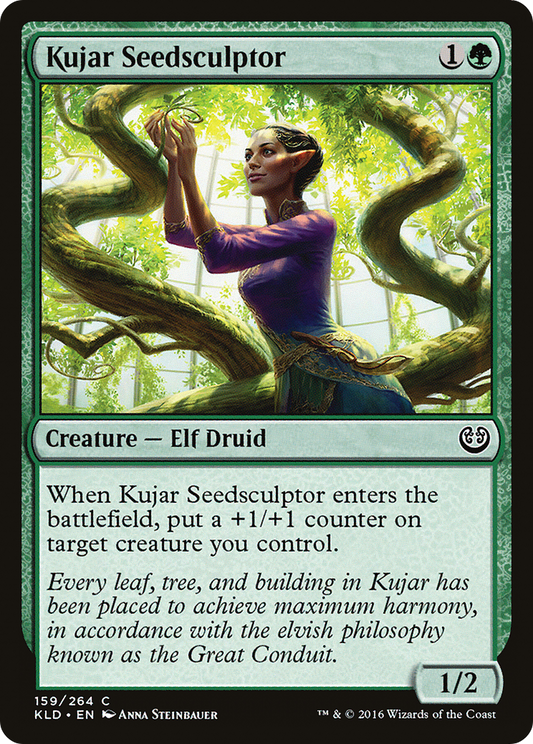 Kujar Seedsculptor (KLD-159) - Kaladesh Foil