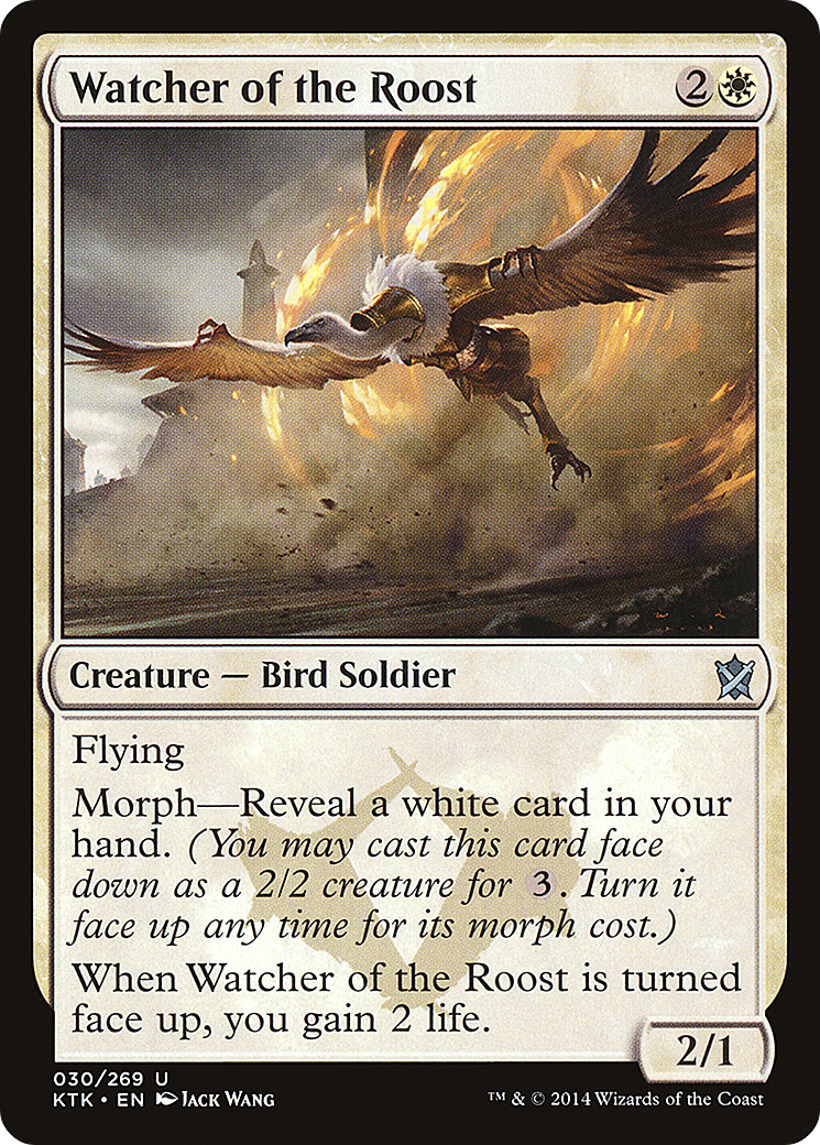 Watcher of the Roost (KTK-030) - Khans of Tarkir Foil