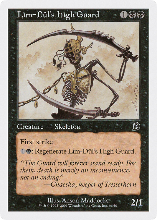 Lim-Dûl's High Guard (DKM-06A) - Deckmasters