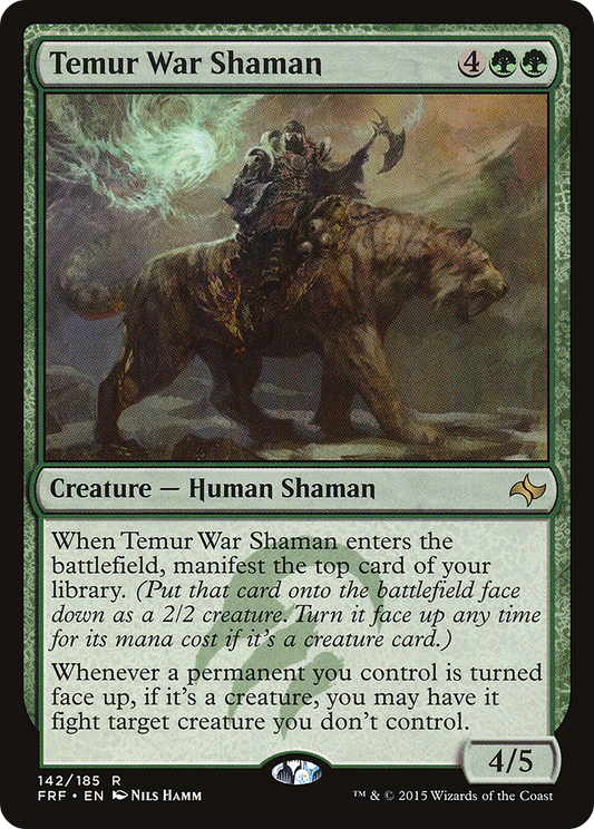 Temur War Shaman (FRF-142) - Fate Reforged Foil