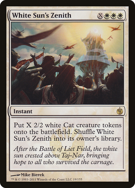 White Sun's Zenith (MBS-019) - Mirrodin Besieged