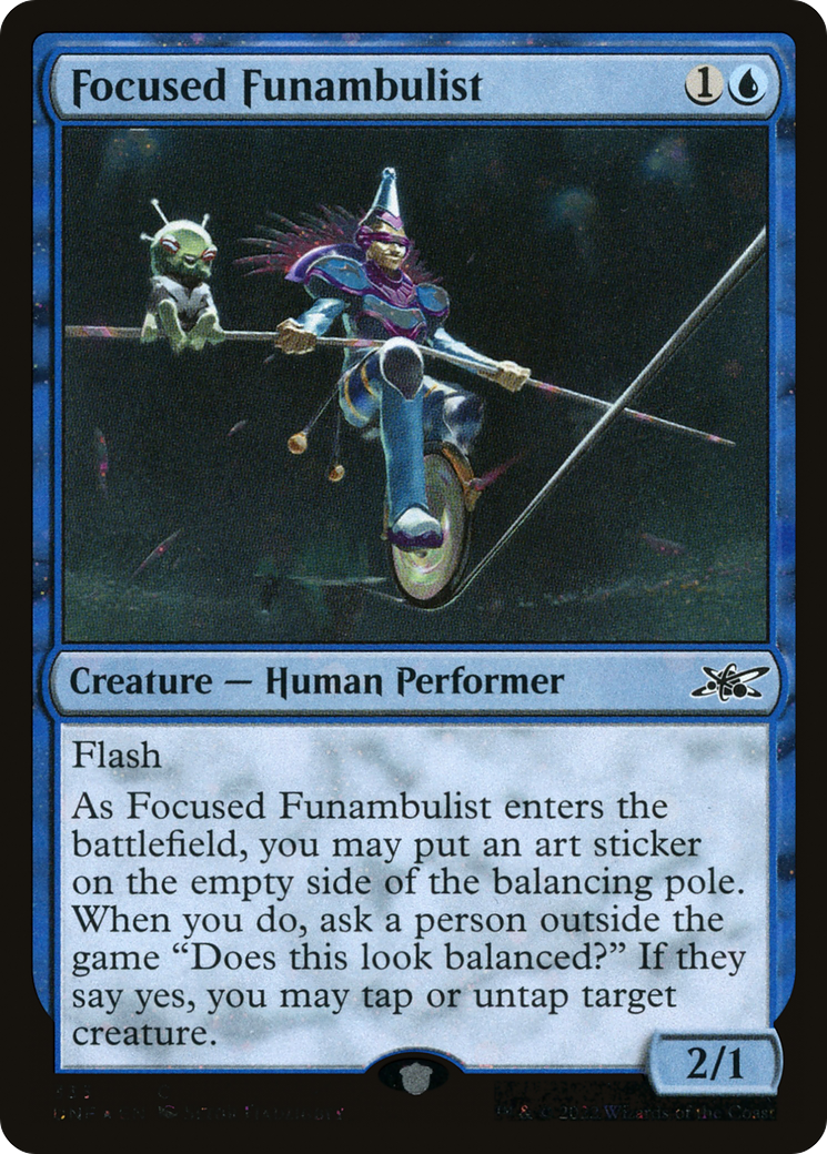 Focused Funambulist (UNF-333) - Unfinity Foil