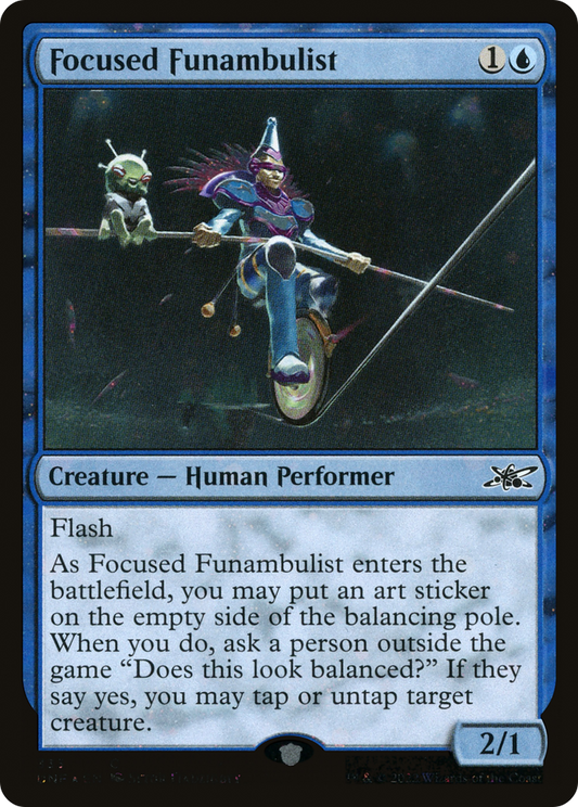 Focused Funambulist (UNF-333) - Unfinity Foil